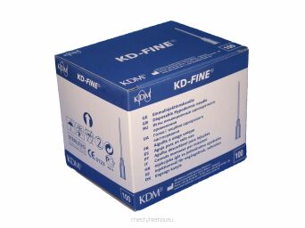 Igły medyczne do iniekcji KD-FINE op. 100 szt.