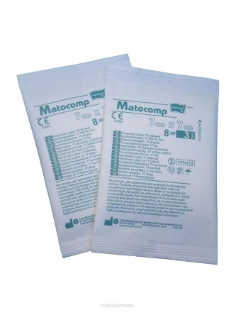 Kompresy jałowe z gazy Matocomp