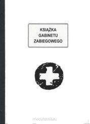 Książka gabinetu zabiegowego