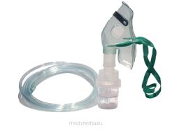 Maska tlenowa z nebulizatorem i drenem dla dorosłych