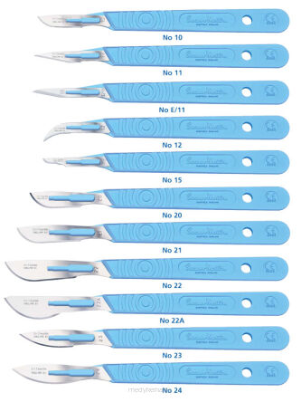 Skalpel chirurgiczny nr 10  op. 10 szt, 