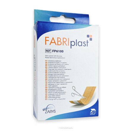 Plaster tkaninowy z opatrunkiem 8cmx1m