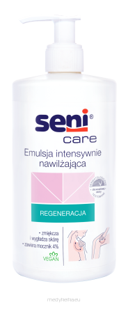 Emulsja nawilżająca SENI CARE do skóry suchej z mocznikiem 4% 500ml