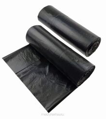 Worki na odpady gospodarcze 160L czarne rolka-20 szt. 