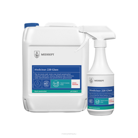 Mediclean 220 Glass płyn do mycia szyb 500ml