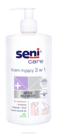 Krem myjący SENI CARE do mycia ciała 3w1 500ml