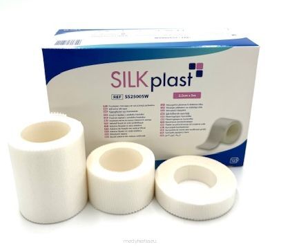 Przylepiec jedwabny SilkPlast