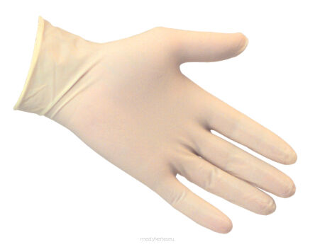 Rękawice medyczne lateksowe