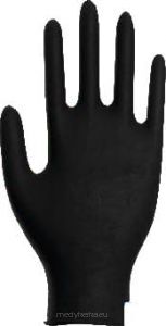 Rękawice diagnostyczne nitrylowe  (czarne) op. 100 szt.