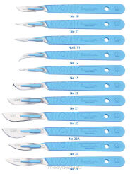 Skalpel chirurgiczny nr 10  op. 1 szt,