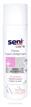 Pianka SENI CARE myjąco-pielęgnująca do ciała 500ml